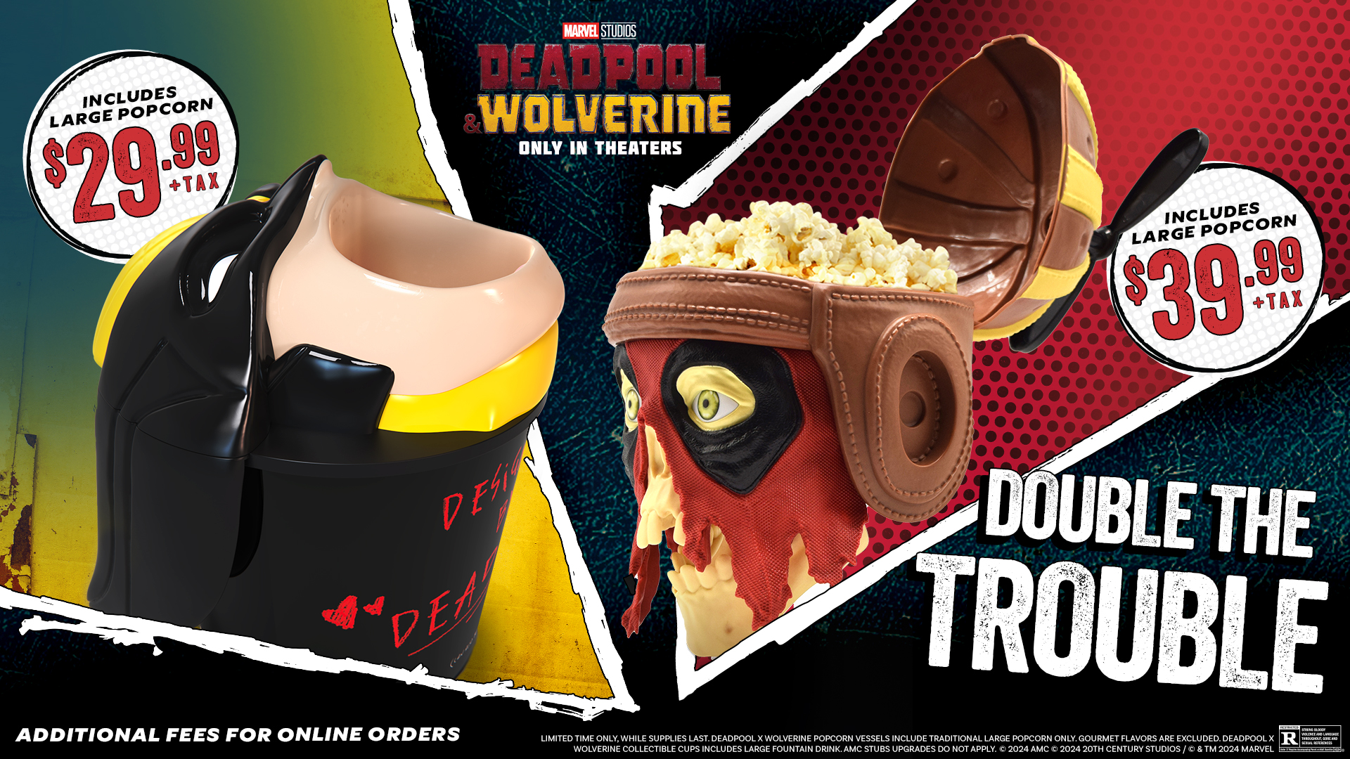 All the DEADPOOL & WOLVERINE Movie Merch On Sale at Cinemas - Boxoffice